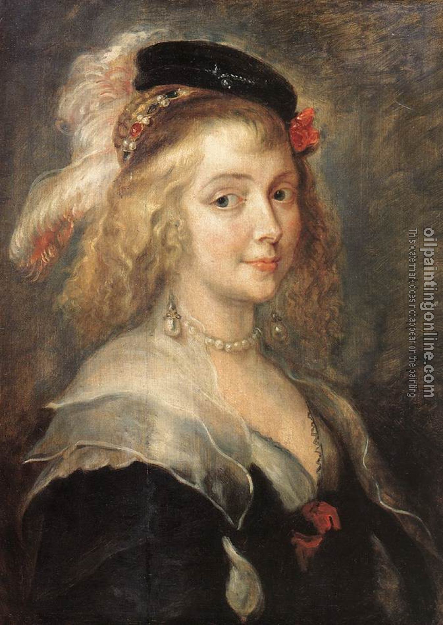 Rubens, Peter Paul - Portrait of Helena Fourment